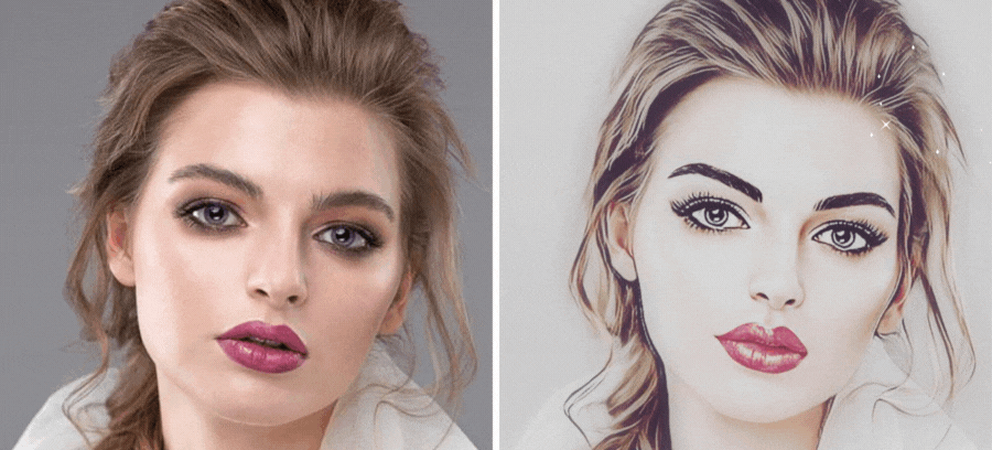 Trasforma la tua foto in un disegno colorato con questo filtro! ✏