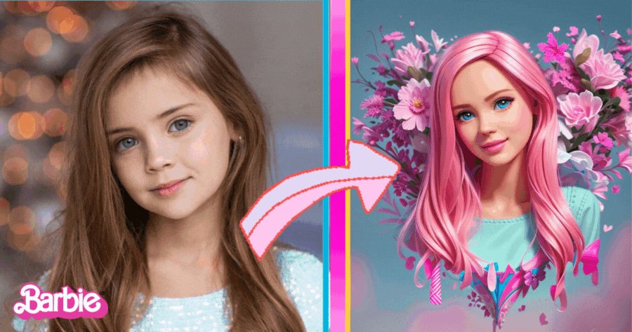 🌺 Free Flower Barbie Filter: Turn Yourself Into Barbie In Seconds!