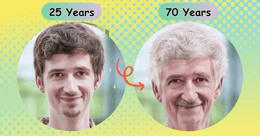 "&Agrave; quoi ressemblerez-vous dans 70 ans? D&eacute;couvrez maintenant!"