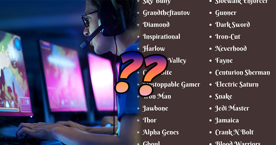 What Does Your Gamertag Says About You?