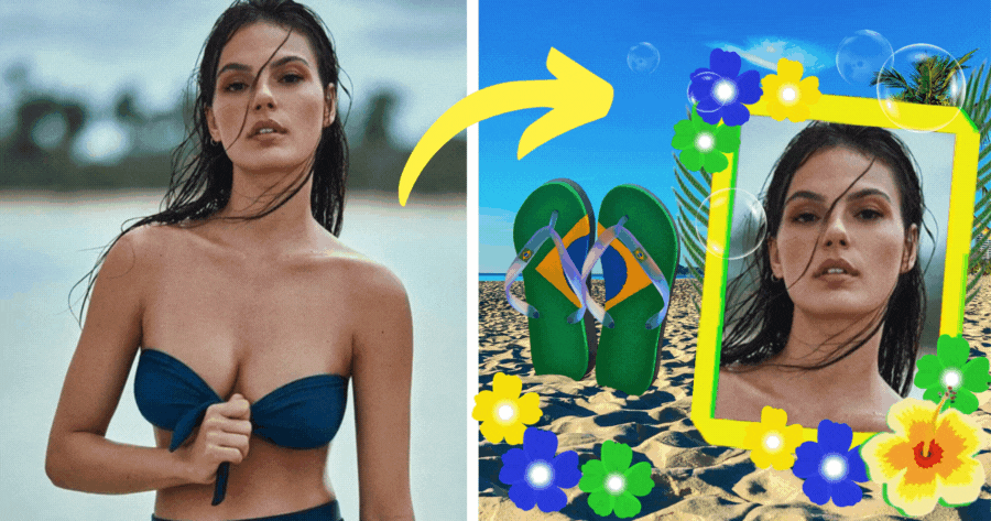 Add A Brazilian Air To Your Photo In This Sunny Summer!