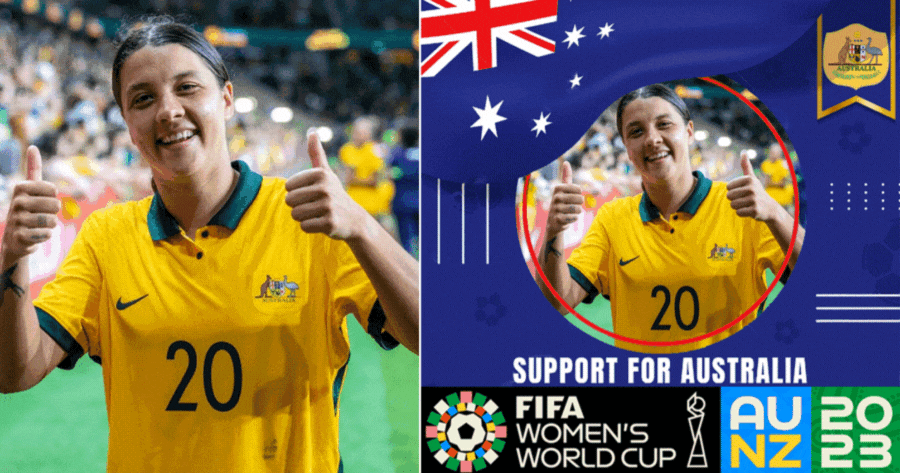Showing Our Support For The Matildas