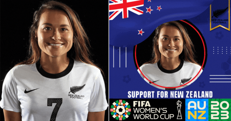 Showing Our Support For New Zealand's Women's Team