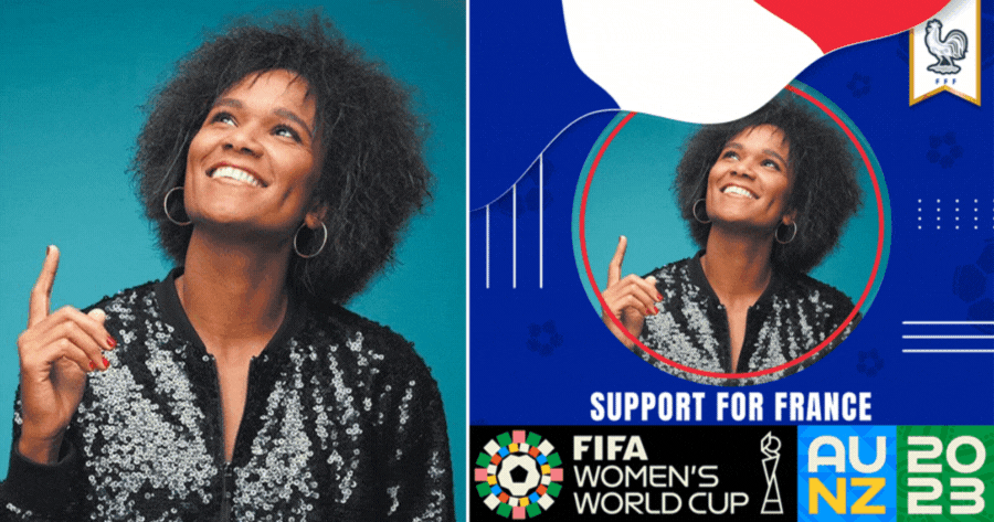 Supporting France In The Women's World Cup