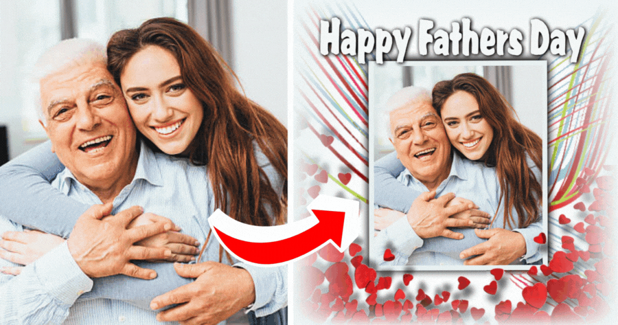 👨&zwj;👧&zwj;👦 Mostre sua sincera homenagem com o porta-retratos do Dia dos Pais