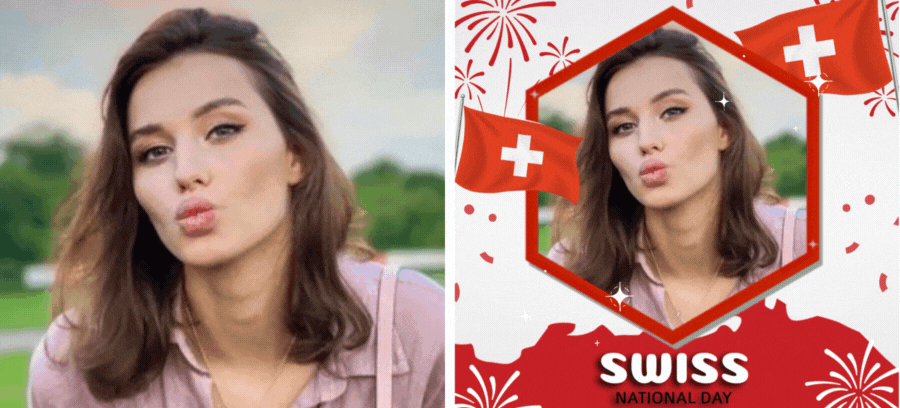 Celebrate Swiss National Day Proudly With This Photo Frame 🇨🇭