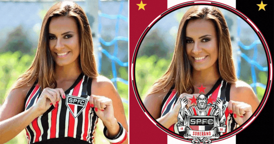 Adicione sua foto para apoiar o S&atilde;o Paulo FC