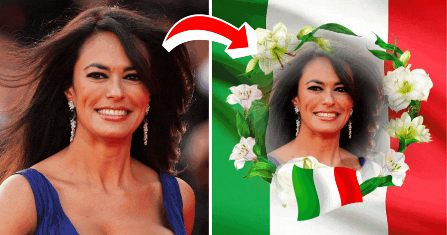 Corona di fiori italiana | Aggiungi la cornice alla tua foto del profilo