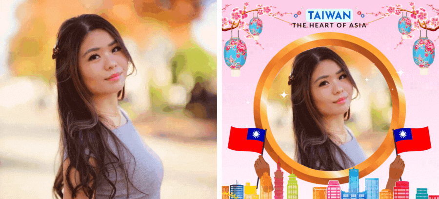 Time To Get Your Photo In A Wonderful Taiwan-Themed Frame 🇹🇼