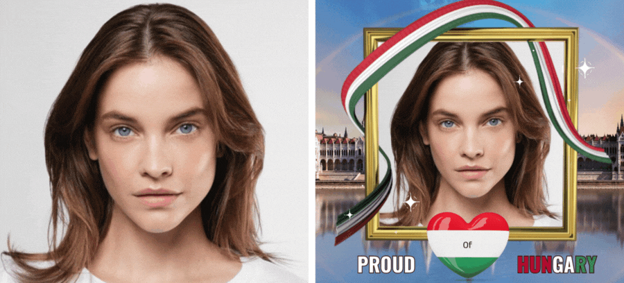 Get Your Lovely Photo In A Hungary Photo Frame For Free! 🇭🇺