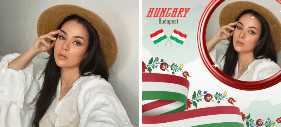 Embrace Your Country Hungary With This Themed Photo Frame 🇭🇺