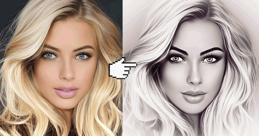 Prova Gratuita | Crea il tuo Avatar Sketch