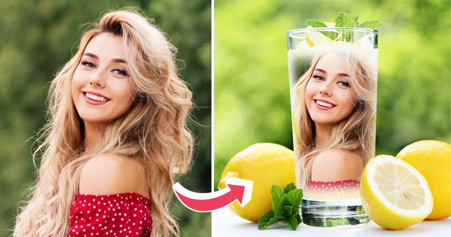 🏖️ Crie a sua foto de ver&atilde;o com um copo de limonada