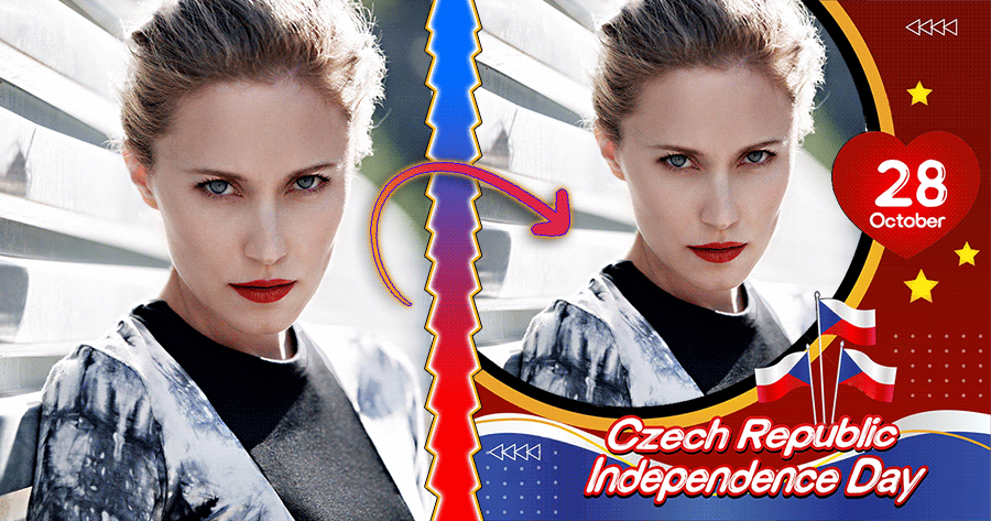 Edit Your Photo For Czech Statehood Day