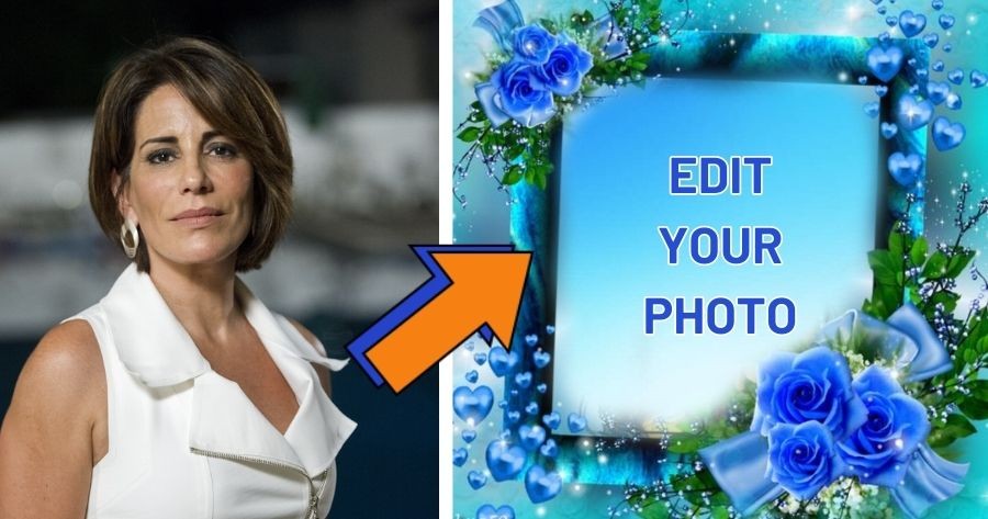 Edit Your Photo With Blue Rose