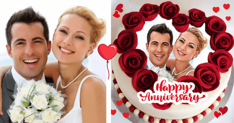 Rose Cake Frame: Add This Romantic Frame To Your Avatar 🌹