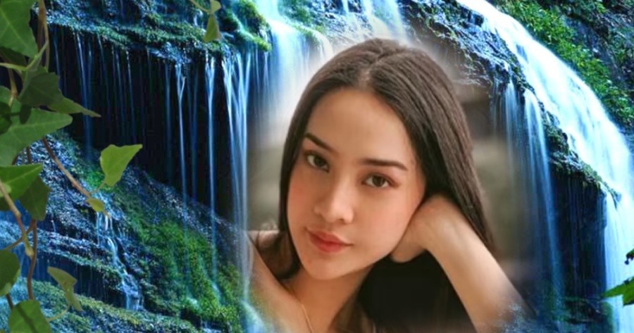 Buat Fotomu di Air Terjun