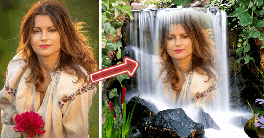 Give Your Photo A Scenic Makeover With This Gorgeous Waterfall Filter!