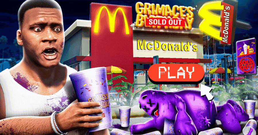 Will You Survive From Grimace Shake In GTA V?