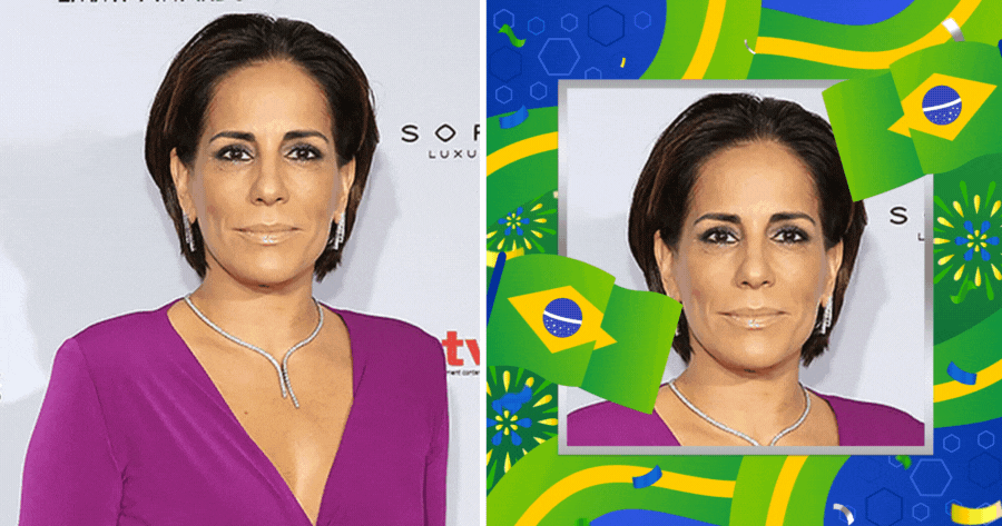 Comemore o Dia da Independ&ecirc;ncia com esta moldura de bandeira brasileira