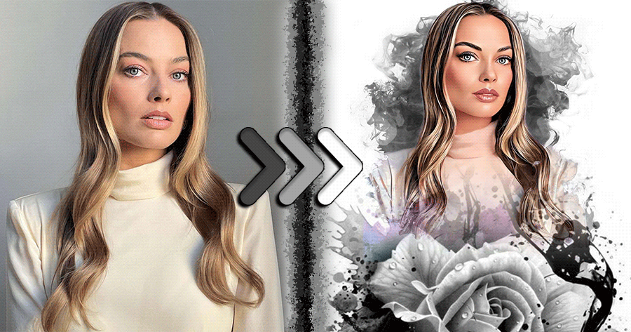 Get This Cool Smoke & Roses Filter For Your Photo!