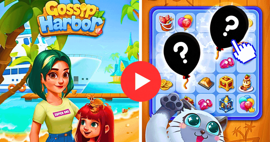 Merge Some Gossip Harbor Objects & Find Out What Makes You Unique!