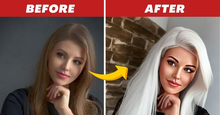 See Your Future With White Hair