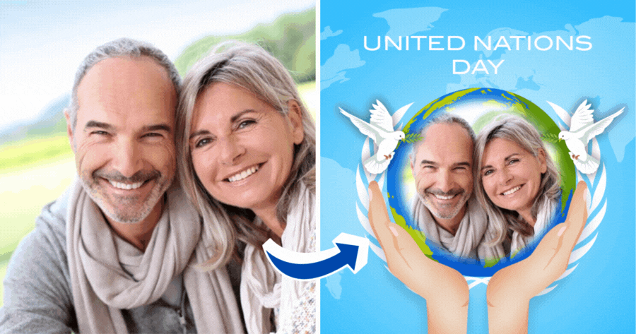 🕊️ Create Your UN Day Avatar To Pray For World Peace