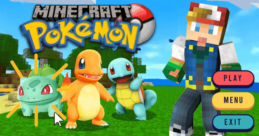 Which Would Be Your Starter Pok&eacute;mon In Minecraft?