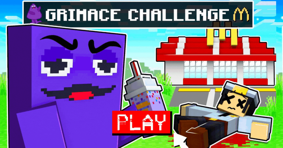Will You Survive Grimace Shake In Minecraft?