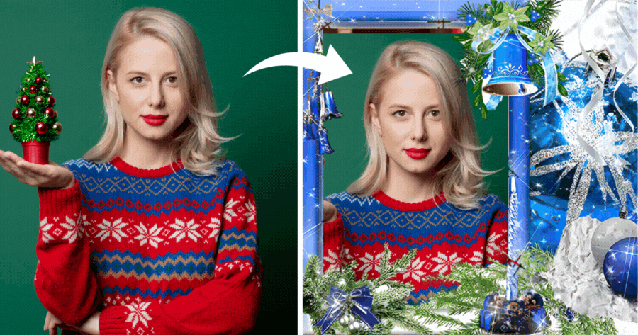 Get Your Blue Bells Christmas Photo Frame!
