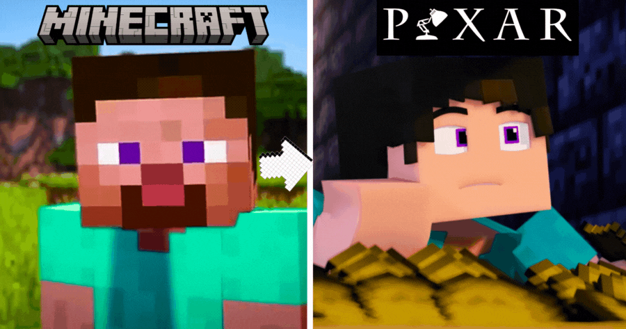 Discover Which Minecraft Character You'd Be In The Pixar Universe!