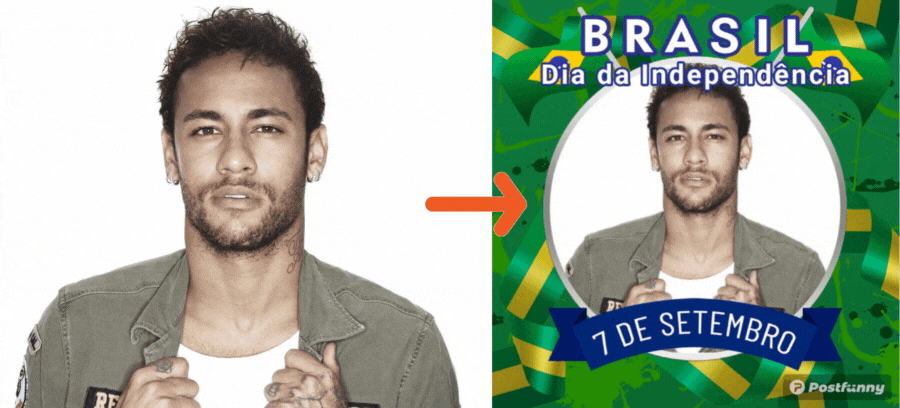 Get Your Themed Profile Picture For Brazil Independence Day 🇧🇷