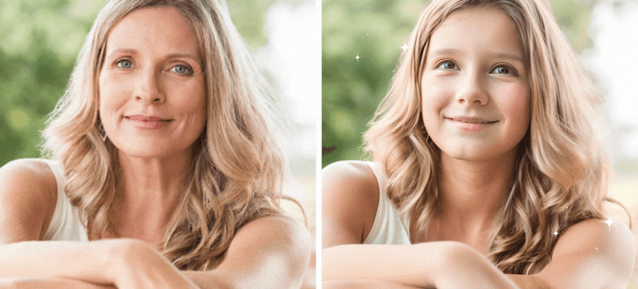 Turn Younger Filter | See Yourself Back To 18 Years Old!