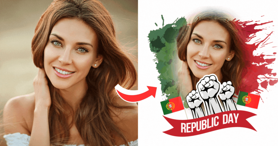 Gere a sua foto de bandeira para comemorar o Dia da Rep&uacute;blica Portuguesa