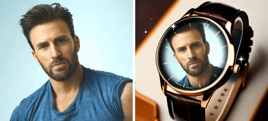 Personalizza la tua foto su questo lussuoso orologio! 🕐