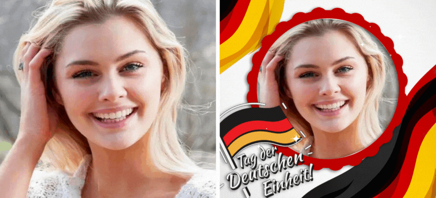 Commemorate German Unity Day With This Patriotic Photo Frame 🇩🇪
