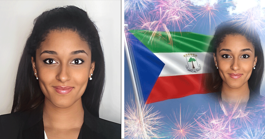 Personalize Picture No Dia Da Independ&ecirc;ncia Da Guin&eacute; Equatorial!