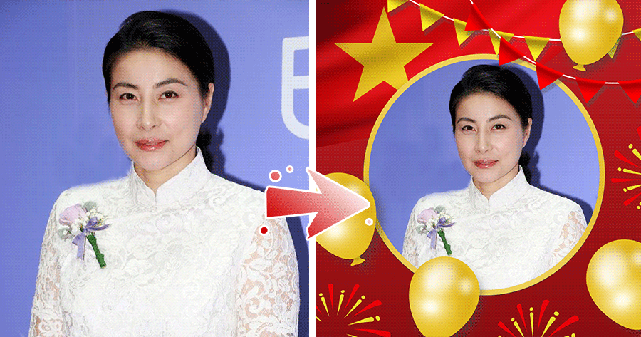 中国の国慶節を祝おう！無料の国慶節用フォトフレームを作成