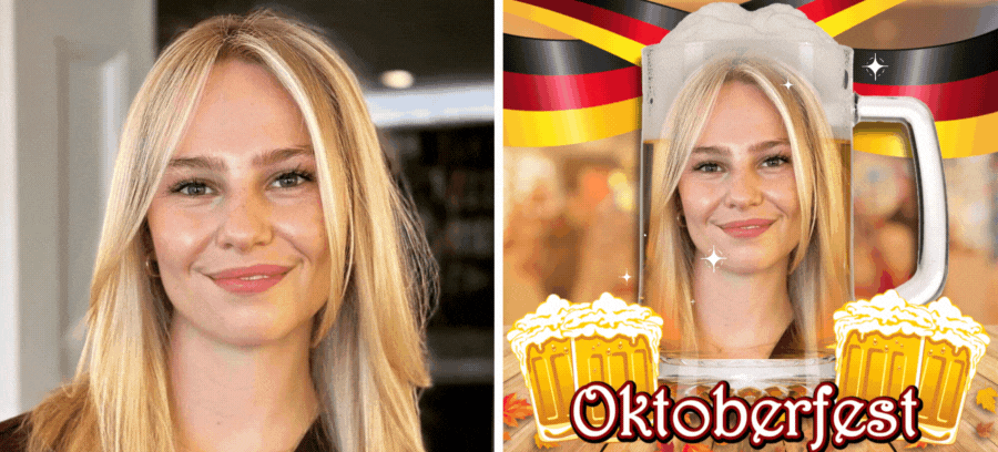 Celebrate German Oktoberfest With Your Photo On A Beer 🍺