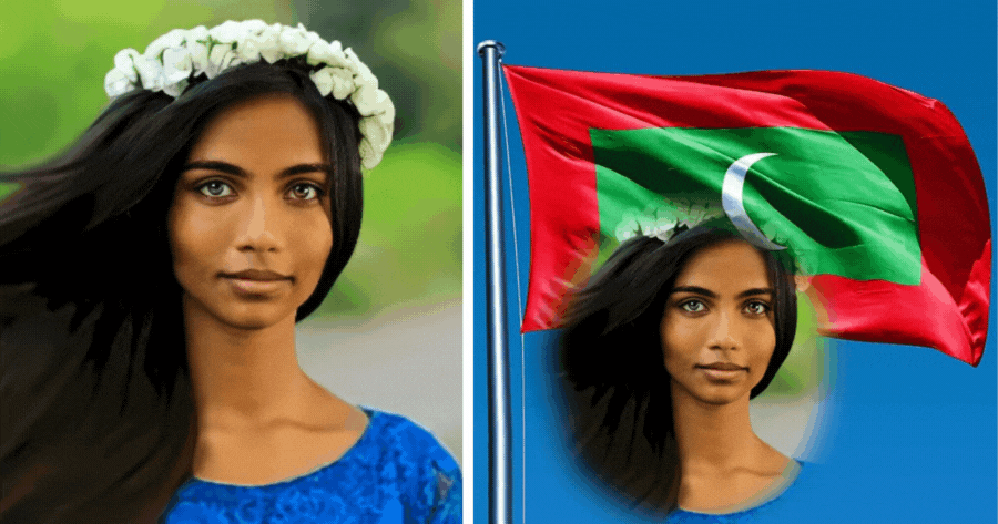 Add Your Photo To Celebrate Victory Day In Maldives!