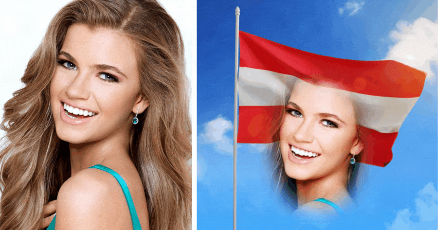 F&uuml;gen Sie Ihr Foto hinzu, um den &ouml;sterreichischen Nationalfeiertag zu feiern!