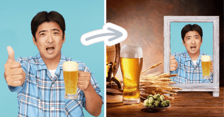 このビールフレームでオクトーバーフェストの準備をしましょう！