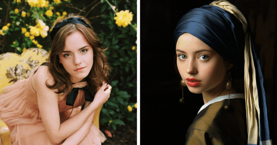 Changez de visage pour devenir un chef-d'&oelig;uvre mondial, faites le v&ocirc;tre maintenant!