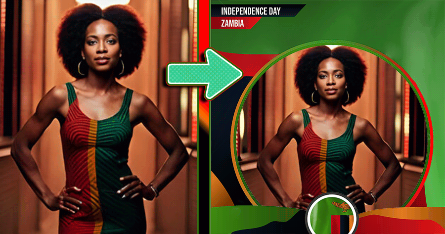 Show Your Support On The Zambia National Day!