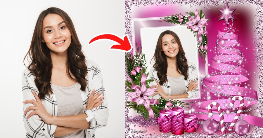 Celebrate Christmas With White Christmas Effect