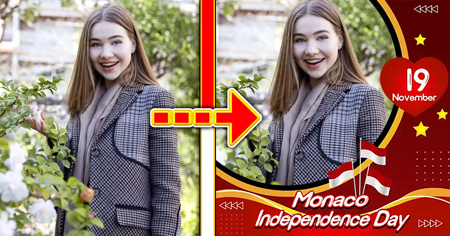 Get This Frame To Celebrate Monaco National Day!