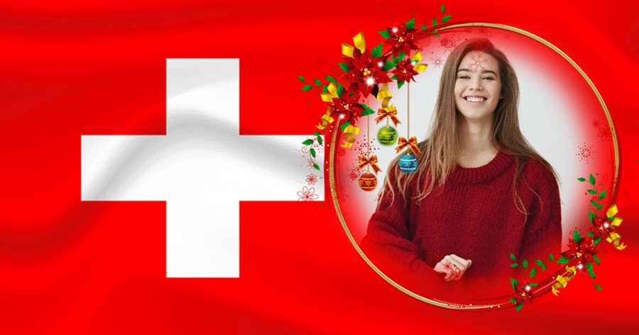 Zeigen Sie Ihre Unterst&uuml;tzung mit dem Schweizer Flaggenrahmen!