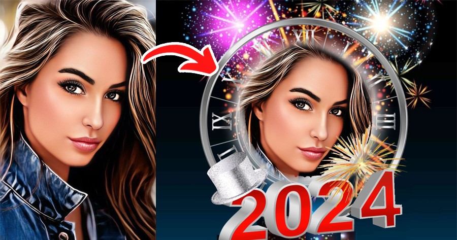 Create Your Cartoon Profile Pic For New Year