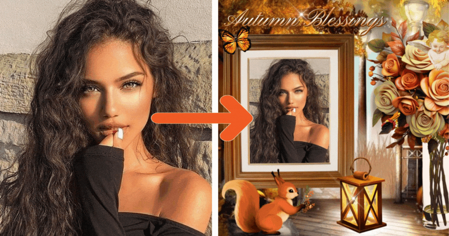 Show Off Your Photos With Autumn Photo Frames!